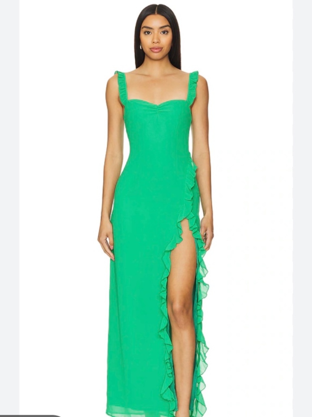 REVOLVE More to Come Lucille Maxi dress green Sz Small S
